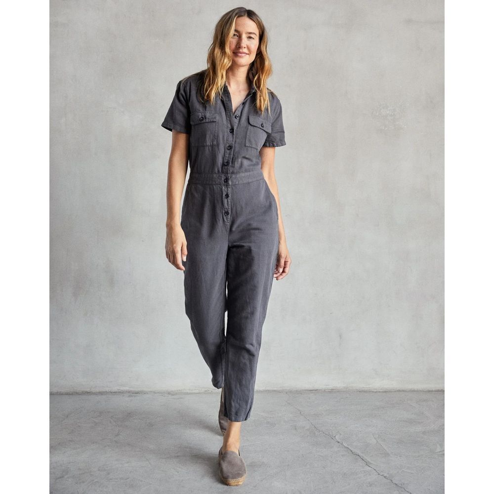 Outerknown S.E.A. Storm Gray Jumpsuits Size Small Petite